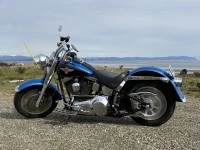 Motorcycle Harley Davidson Fatboy