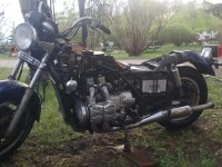 Motorcycle honda gl1100