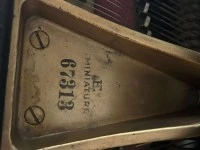 Heintzmann & Co. Baby Grand circa 1925 piano