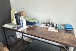 Double Bed Mattress, detached desk (2), Office Chair, Baggages (5)