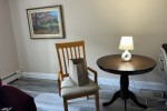Mobile assist recliner, Small dining table, 2 bookcases, Tv stand