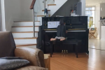 Upright kawaii piano
