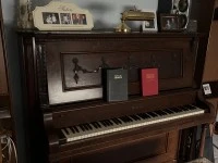 Old type piano.