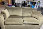 Bedroom dresser, 2 side table, one loveseat, two armchairs, two shelvi...