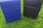 PC and 2 screen monitors, Office chair, 3 Travel Luggage 2 Large about...