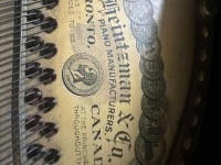 Heintzmann & Co. Baby Grand circa 1925 piano