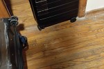 PC and 2 screen monitors, Office chair, Blankets, pillow, 2 Large trav...