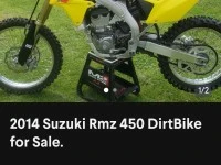 Motorcycle Suzuki Rmz450