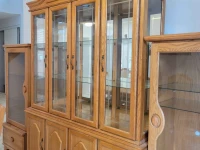 Dinning table+chairs, china cabinets