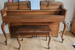 Story & Clark upright piano 60"L x 25"W x 40"H approx 450lbs