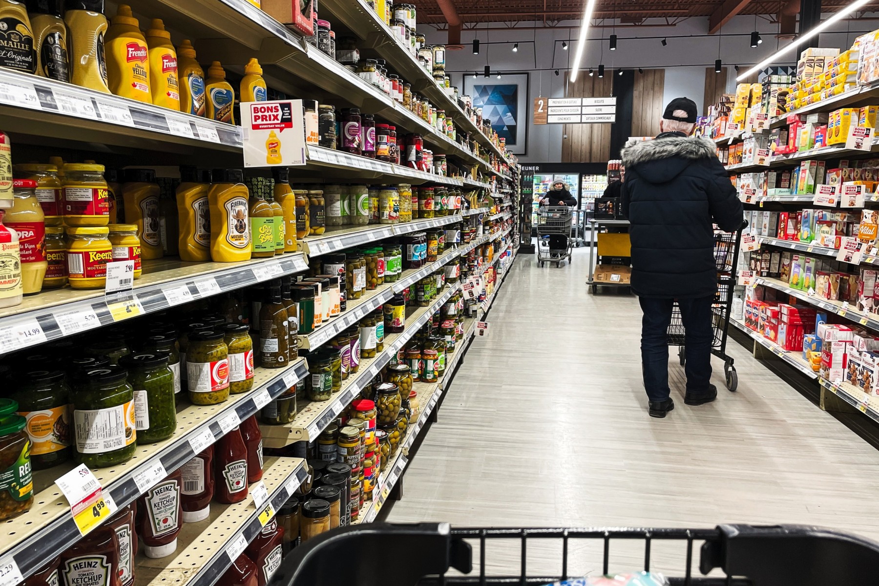 Cost of groceries in Quebec