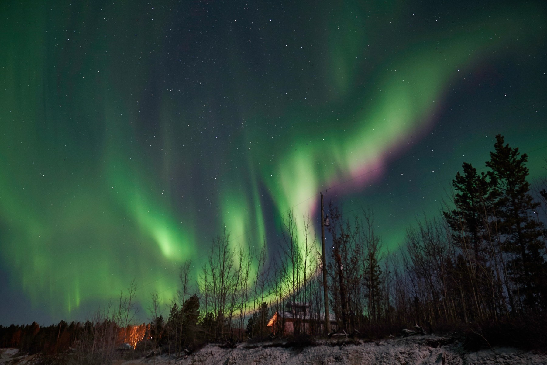 Northern lights Canada