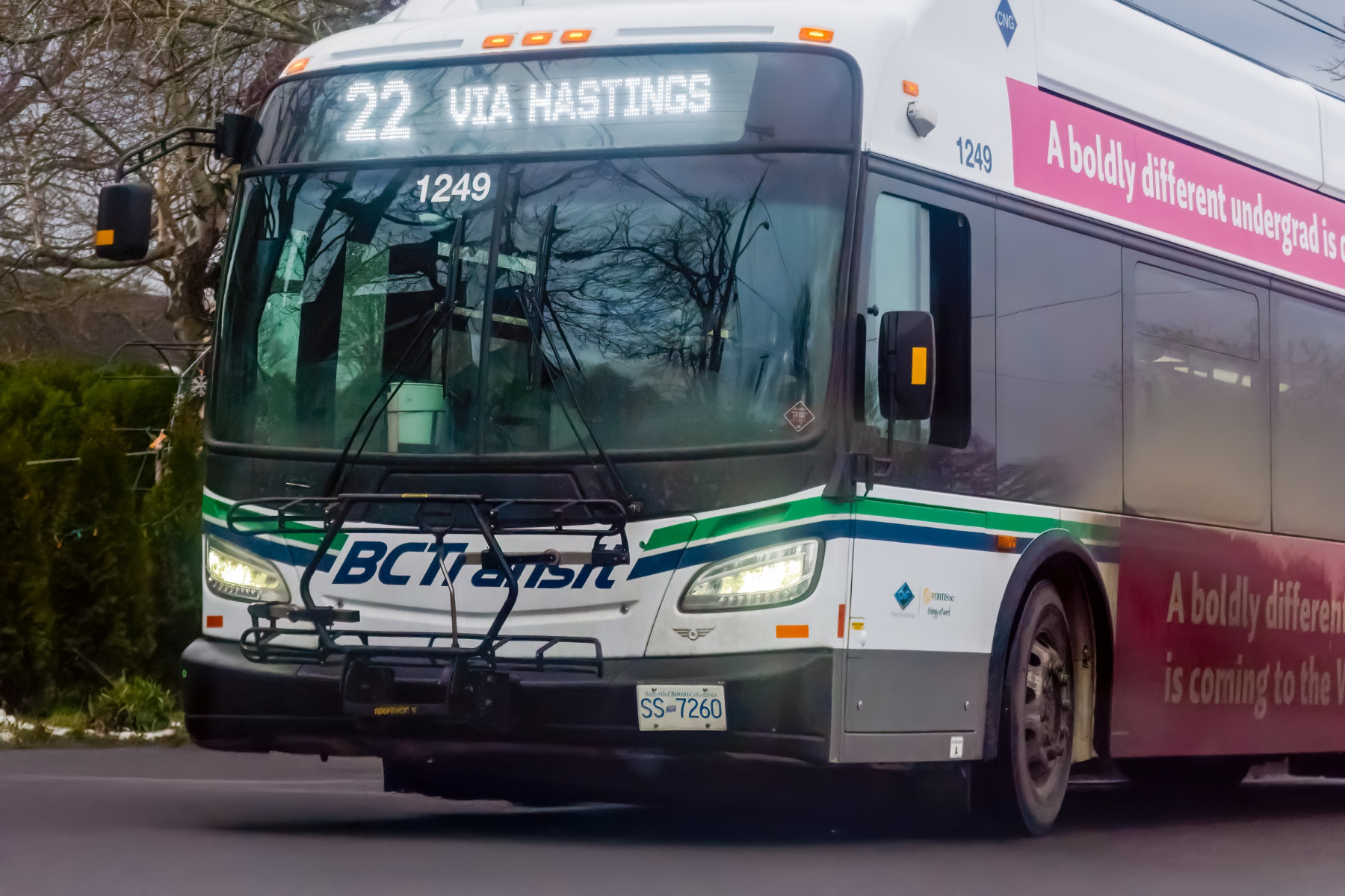 Public transport in Victoria BC, Canada