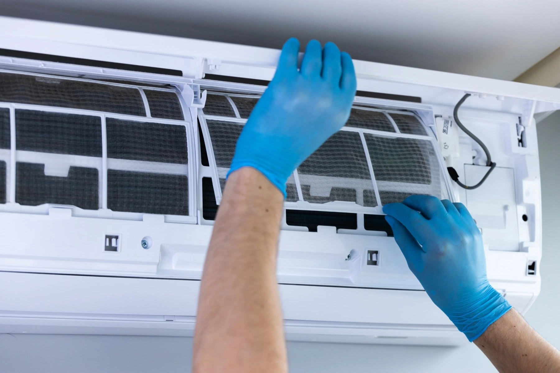 HVAC filter change in new build Canada
