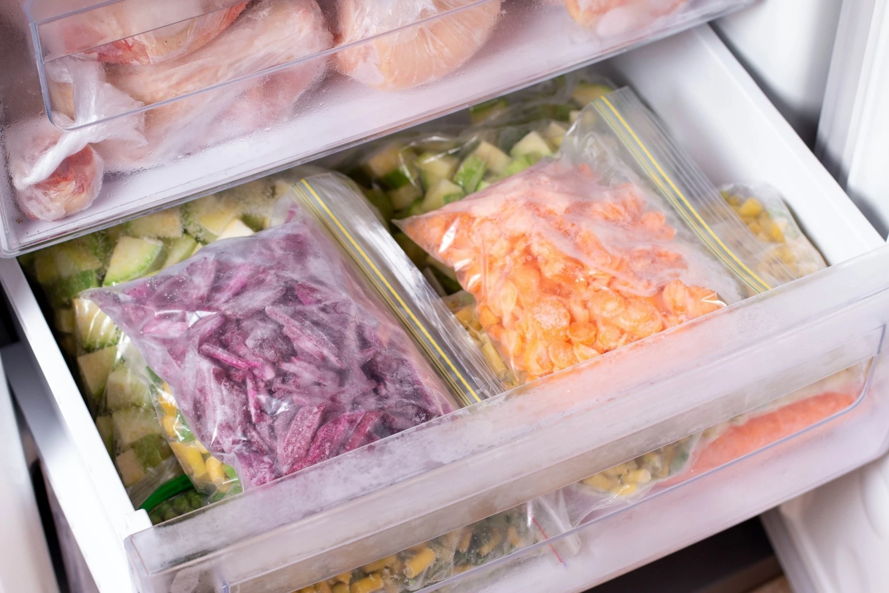 Using freezer items before move in Canada