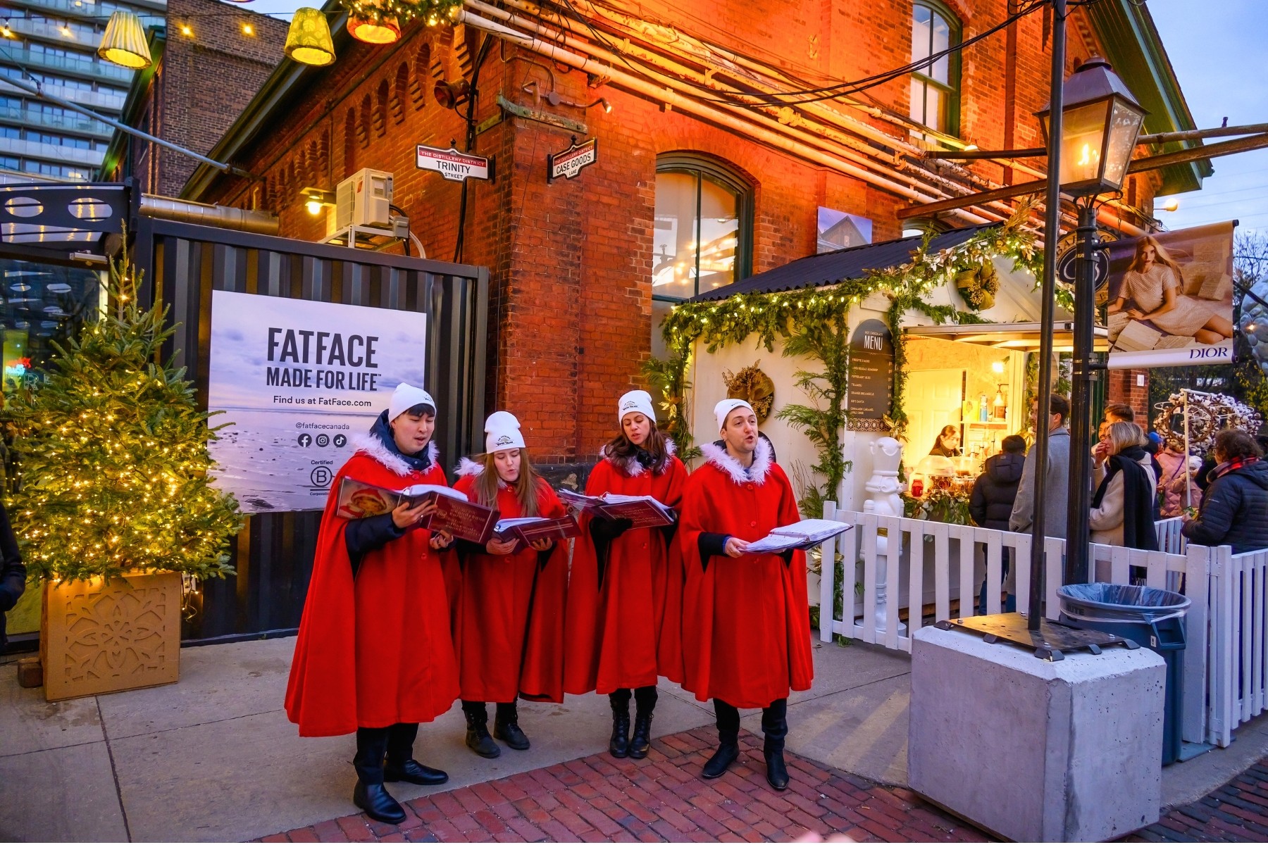 Creating sustainable family Christmas traditions, like carolling