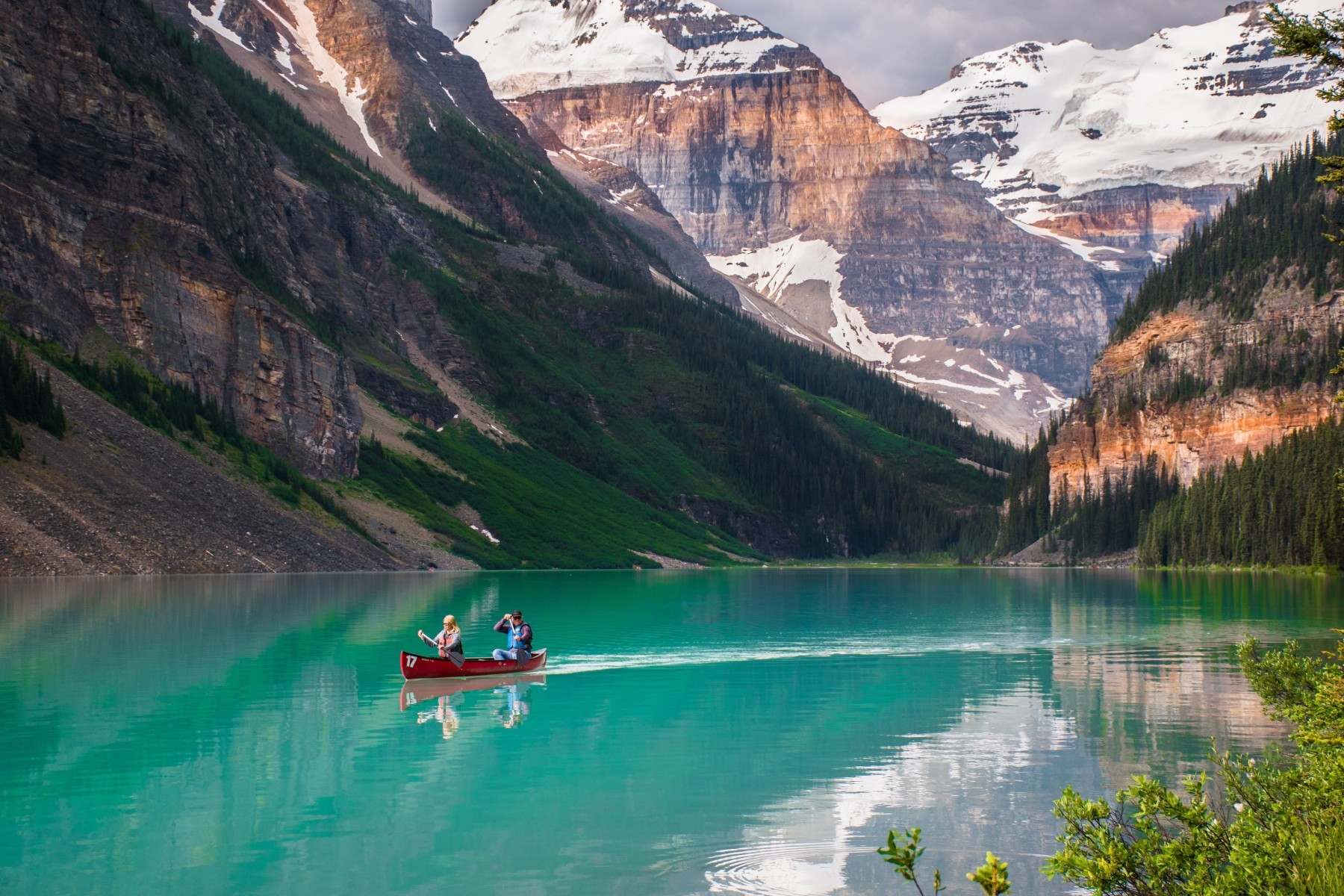 Summer break in Lake Louise, Alberta