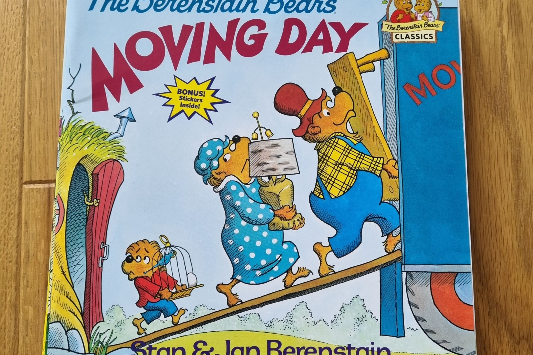 Books about moving day for younger kids