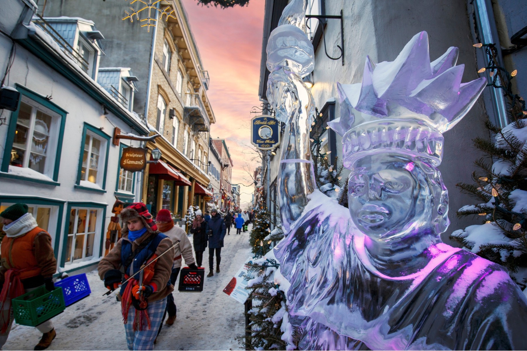 The Quebec Winter Carnival Canada